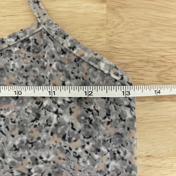 Lululemon Athletic Tank Top Womens Size 4 Racerback Bra Gray Spaghetti Strap‎ - Picture 4 of 8